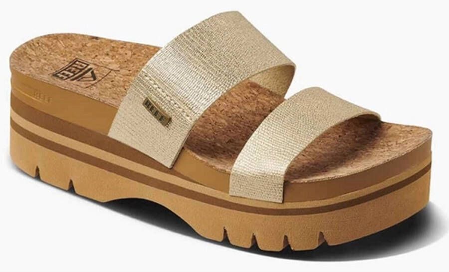 Reef Sandaal Women Cushion Vista Hi 2.5 Champagne