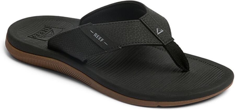Reef Santa Ana Boys Slippers Jongens Zwart