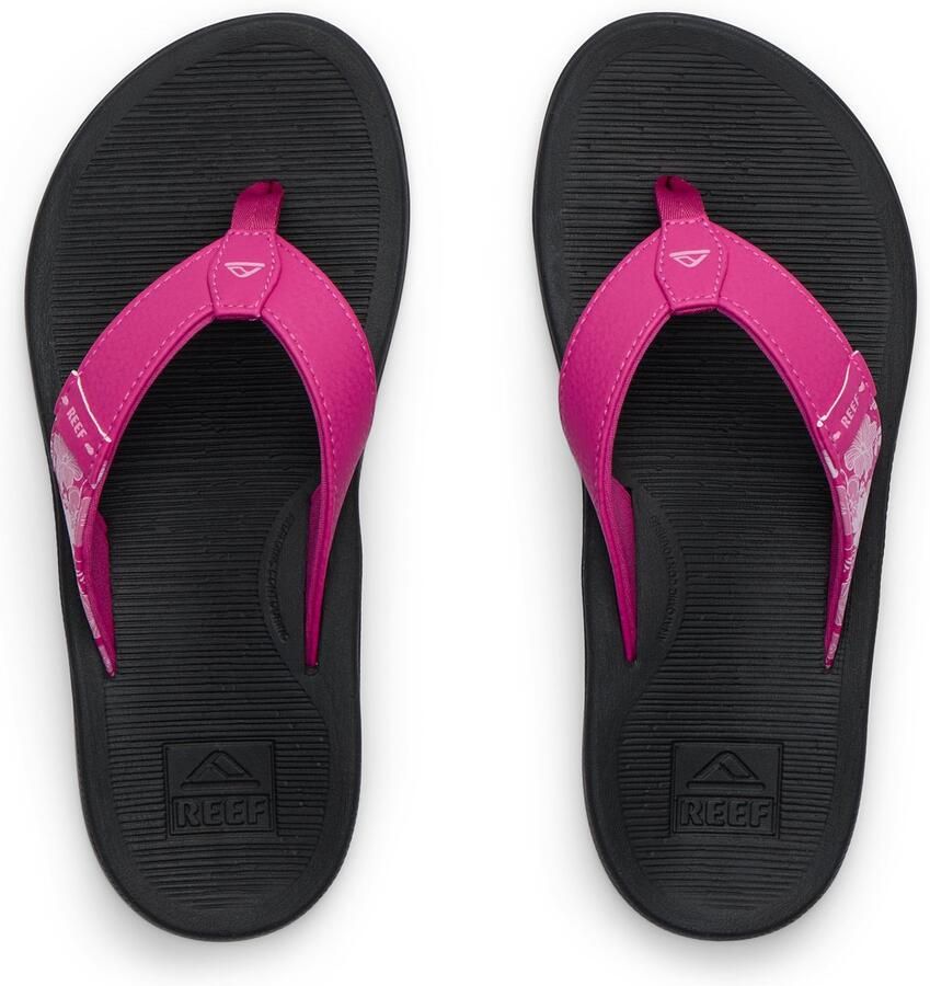 Reef Slippers Santa Ana Fuchsia CJ8827 Roze Zwart
