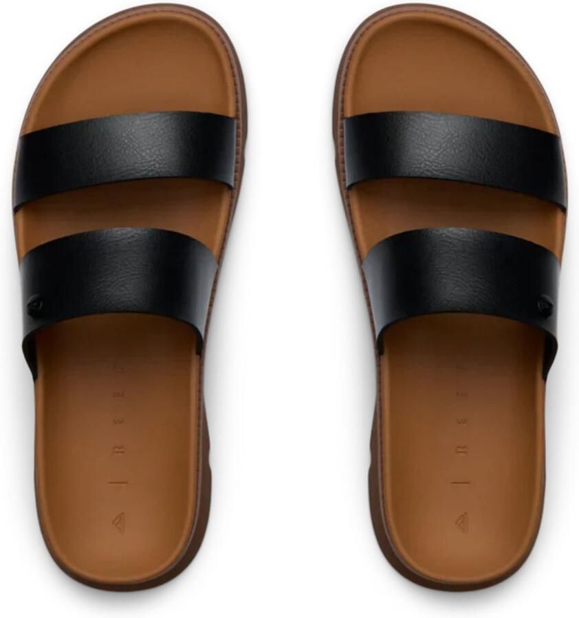Reef Slippers Vista Luxe Thea CJ7370 Zwart Bruin