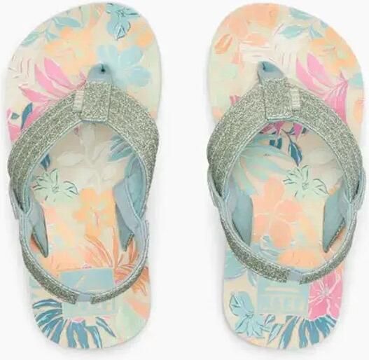 Reef teenslipper ahi meisjes tropical floral Multicolour