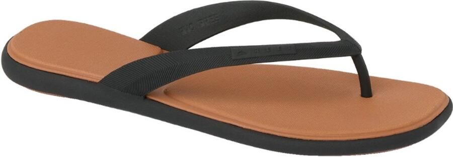 Reef teenslipper dames model water willow malibu Bruin Zwart