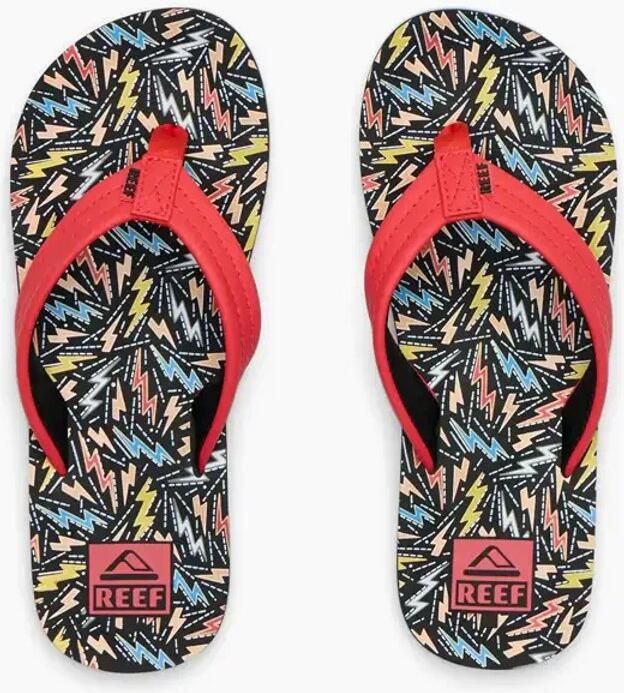 Reef teenslipper jongens model Kids Ahi Rood MultiColour