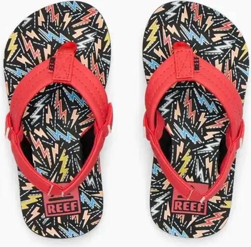 Reef teenslipper jongens model Kids Ahi Rood MultiColour