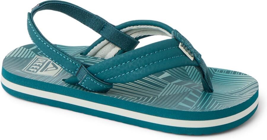 Reef Kid's Little Ahi Sandalen maat 10K turkoois
