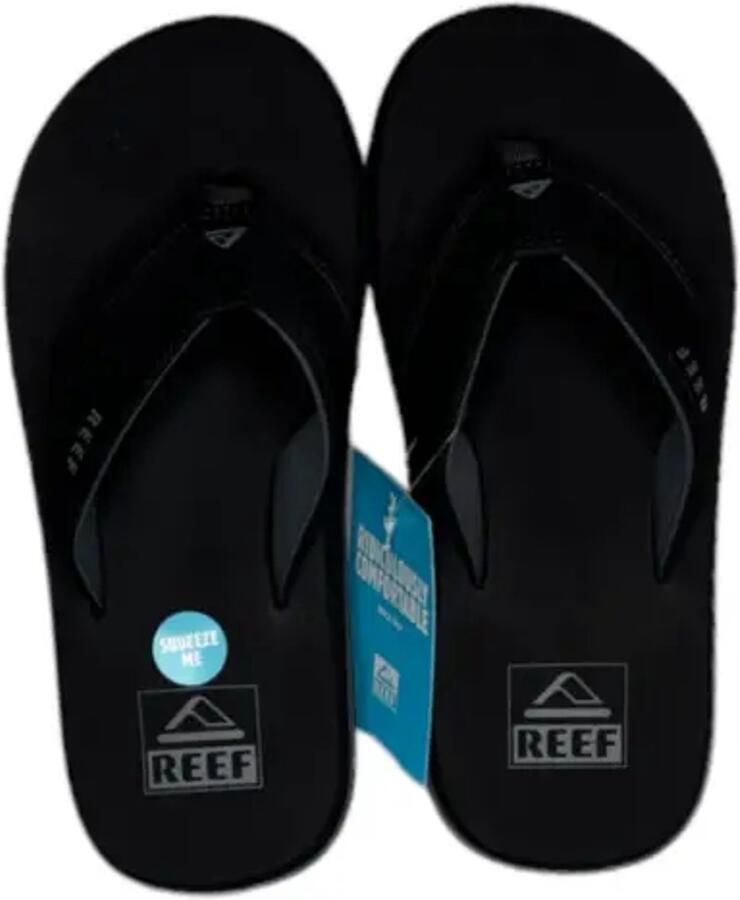 Reef The Layback teenslipper zwart Kleur Zwart)
