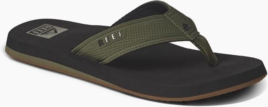 Reef The layback olive black teenslipper Kleur Groen) - Foto 2