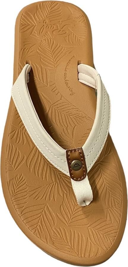 Reef Tides White-badslipper-slipper voetbed- slipper - Foto 6