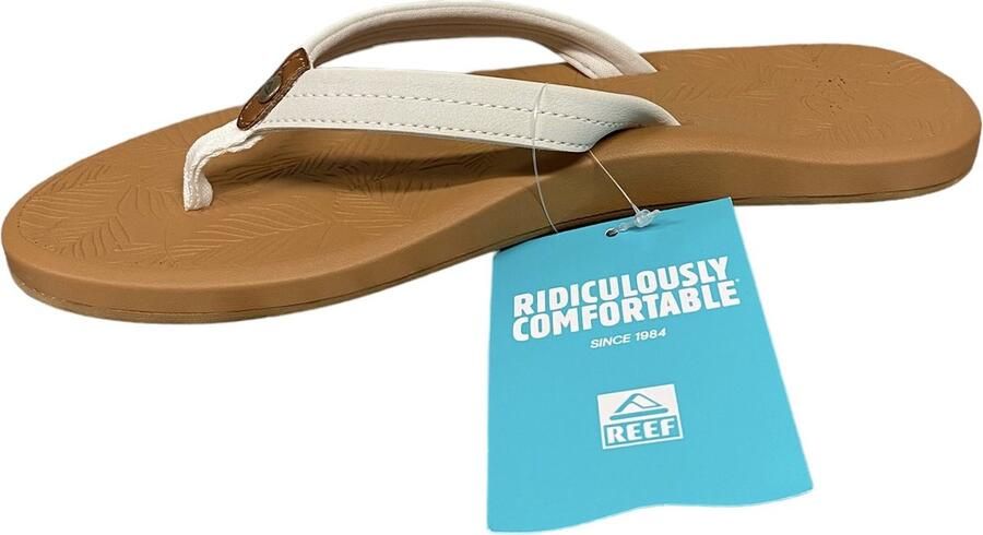 Reef Tides White-badslipper-slipper voetbed- slipper - Foto 5