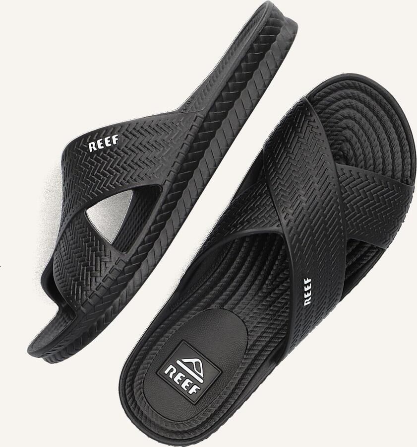 Reef Water X Slide Slippers Dames Zwart