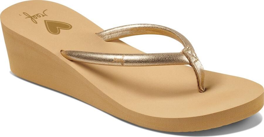 Reef Ws Seas Dames Slippers Champagne