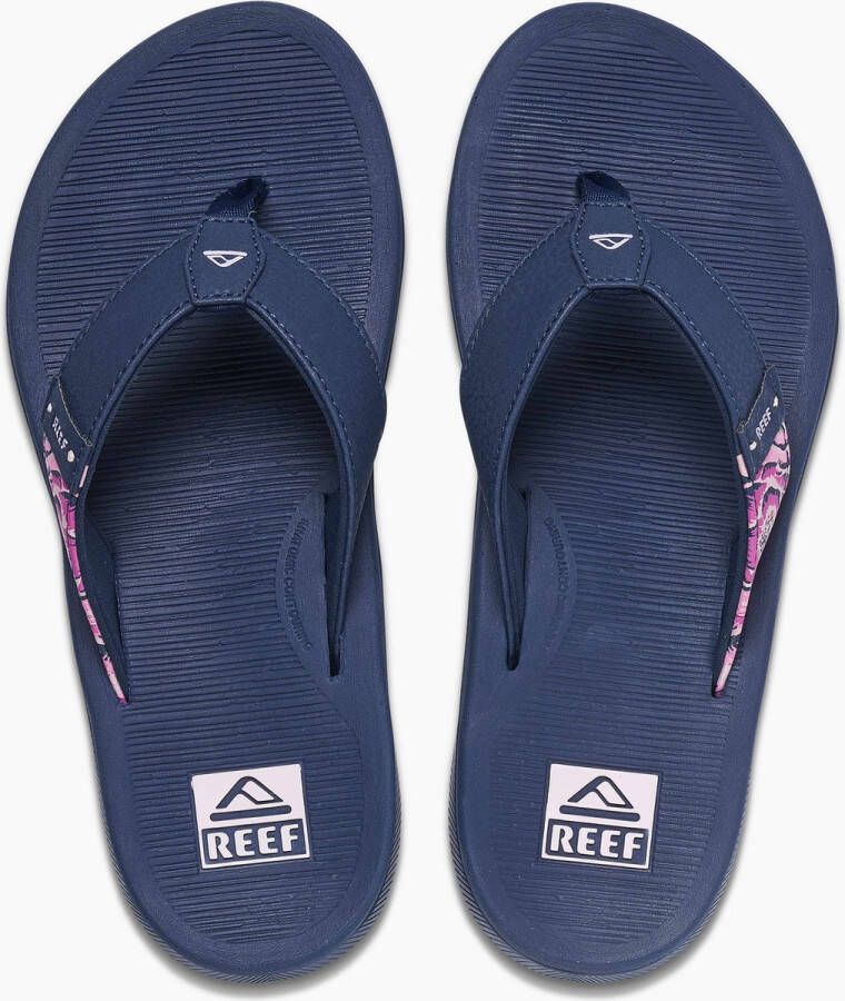 Reef Santa Ana Dames Slippers Donkerblauw