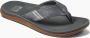 Reef Santa Anagrey Heren Slippers Grijs - Thumbnail 4