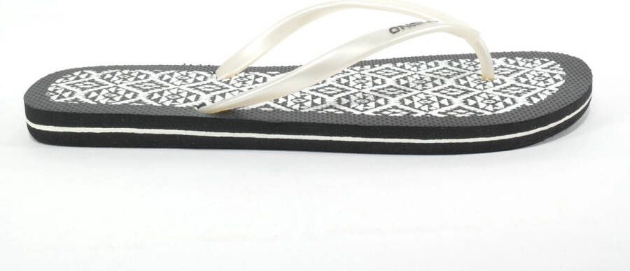 Reef Santa Ana slippers dames zwart dessin