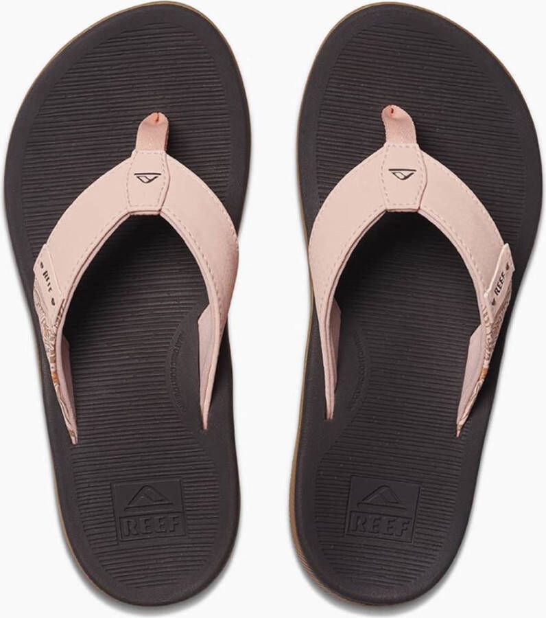 Reef Santa Ana Peach Parfait Dames Slipper Teenslippers Peach