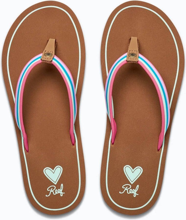 Reef Slippers Kids Devy Multi CI6809 Rood-31 32
