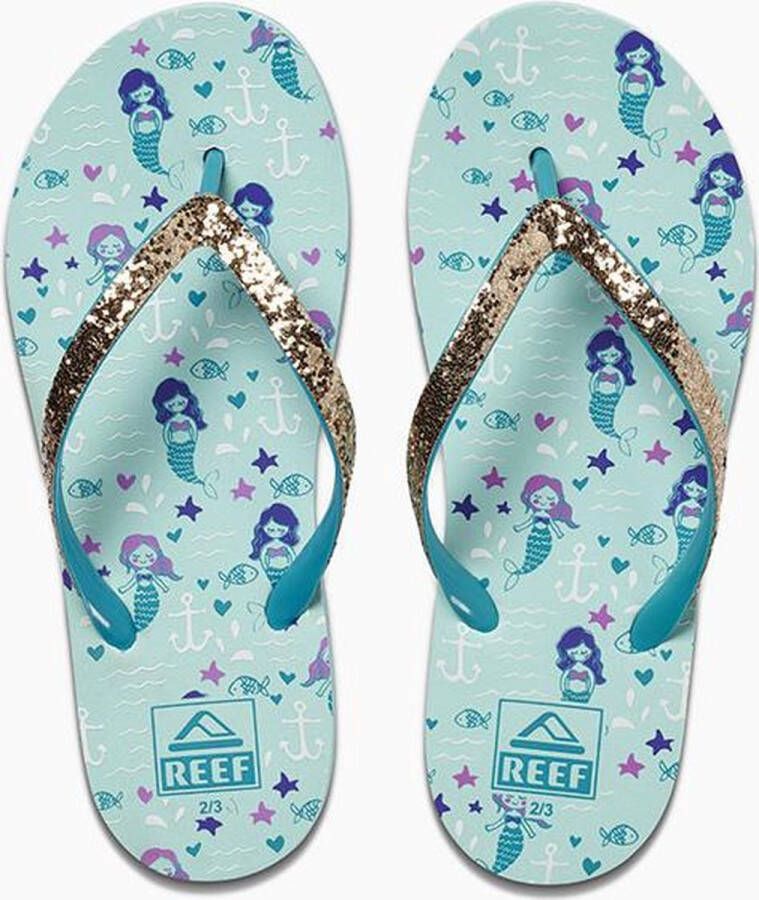 Reef Slipper Kids Prints Mermaid