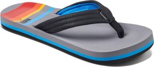 Reef Slippers Jongens zwart grijs oranje rood.blauw gwwl