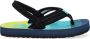 Reef Little Ahi teenslippers met hielbandje zwart aqua Blauw Jongens EVA 19-20 - Thumbnail 1