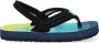 Reef Little Ahi teenslippers met hielbandje zwart aqua Blauw Jongens EVA 25-26 - Thumbnail 1