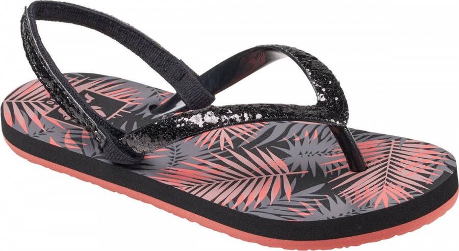 Reef Slippers Kinderen LITTLE STARGAZER Black Tropic