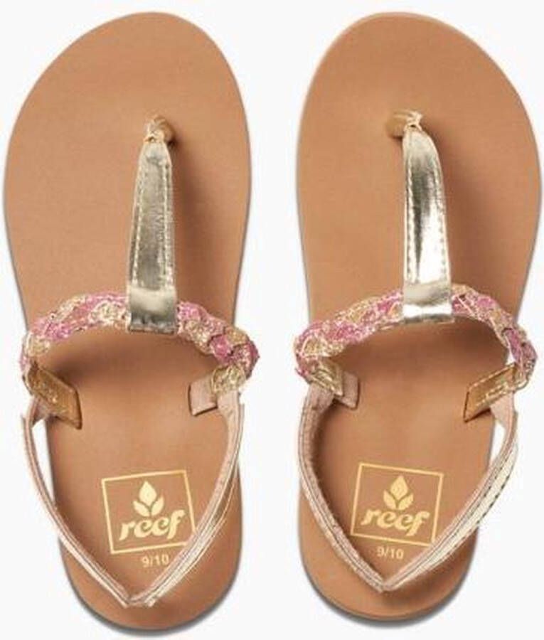 Reef Slippers Kinderen Little Twisted T Tan Pink - Foto 1