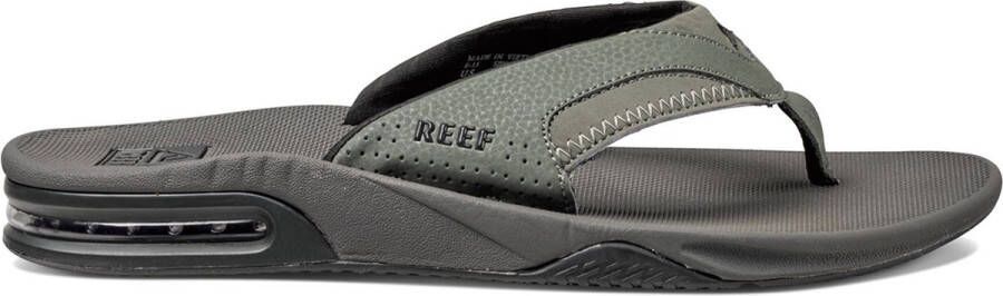 Reef Fanning Slipper Gery black Schoenen Slippers Slippers