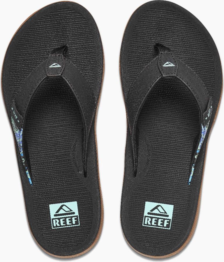 Reef Slippers Santa Ana Black Multi