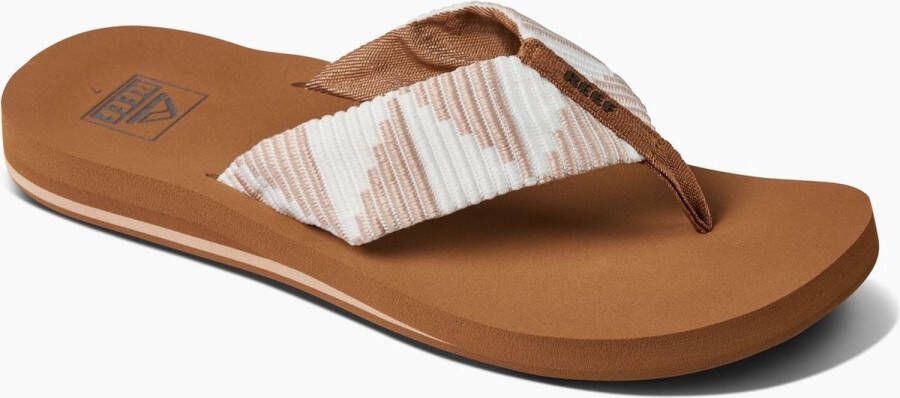 Reef Spring Woven Teenslippers Zomer slippers Dames Zwart - Foto 4