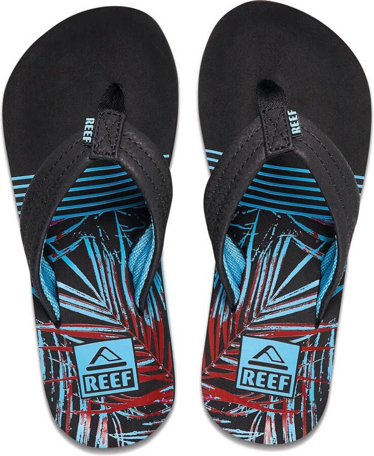 Reef Ahi Teenslippers Zomer slippers Jongens Zwart