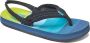 Reef Kid's Little Ahi Sandalen maat 10K zwart blauw - Thumbnail 1