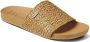 Reef Cushion Scout Braids Natural Slippers Dames - Thumbnail 1