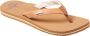 Reef Cushion Sands Teenslippers Zomer slippers Dames Camel - Thumbnail 1