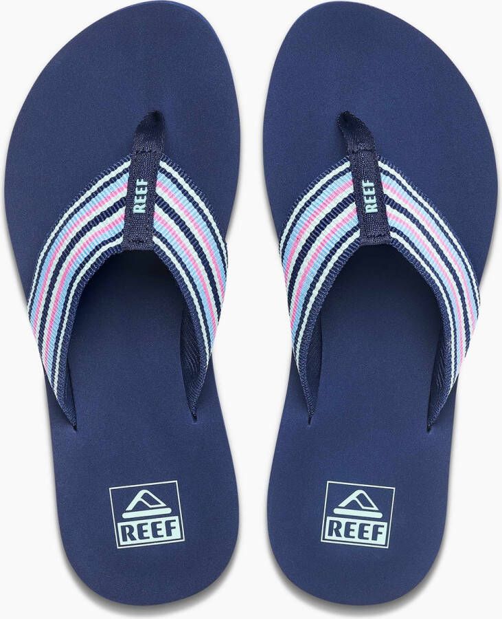 Reef Spring Woven Dames Slippers Donkerblauw