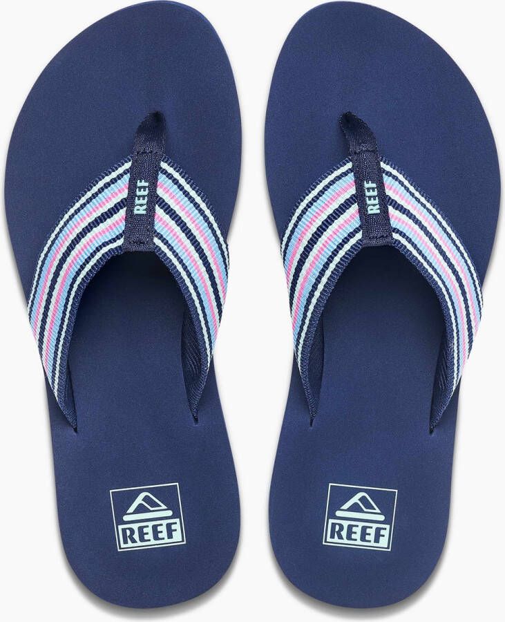 Reef Spring Woven Dames Slippers Donkerblauw - Foto 2