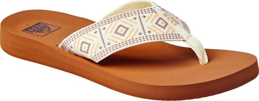 Reef Women's Spring Woven Sandalen bruin beige - Foto 2