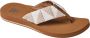 Reef Spring Woven Teenslippers Zomer slippers Dames Zwart - Thumbnail 3