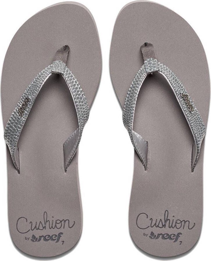 Reef Star Cushion Sassy Dames Slippers Gunmetal