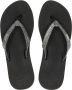 Reef Star Cushion Sassyblack Silver Dames Slippers Zwart Zilver - Thumbnail 3