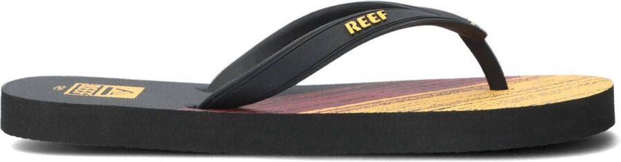 Reef Switchfoot Print Teenslippers Zomer slippers Jongens Zwart
