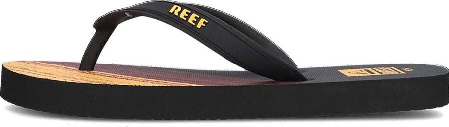 Reef Switchfoot Print Teenslippers Zomer slippers Jongens Zwart