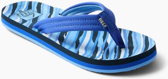 Reef Teenslipper Kids Ahi Royal Stripe