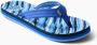 Reef Teenslipper Kids Ahi Royal Stripe - Thumbnail 1