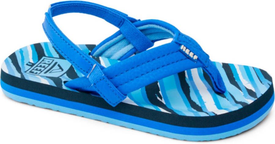 Reef Teenslipper Little Ahi Royal Stripe