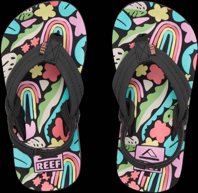 Reef Kid's Little Ahi Sandalen maat 10K zwart
