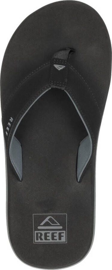 Reef THE LAYBACK Black Heren Slippers Teenslippers Zwart