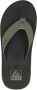 Reef The layback Black Olive Heren Slippers Teenslippers Groen - Thumbnail 9