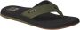 Reef The layback Black Olive Heren Slippers Teenslippers Groen - Thumbnail 2