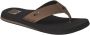 Reef THE LAYBACK Black tan Heren Teenslippers Zwart Bruin - Thumbnail 1