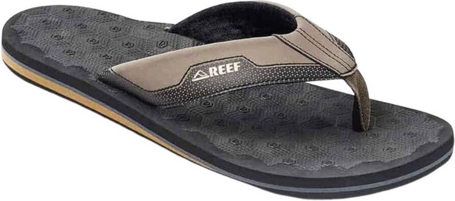 Reef The Ripper Heren Slippers Zwart Bruin